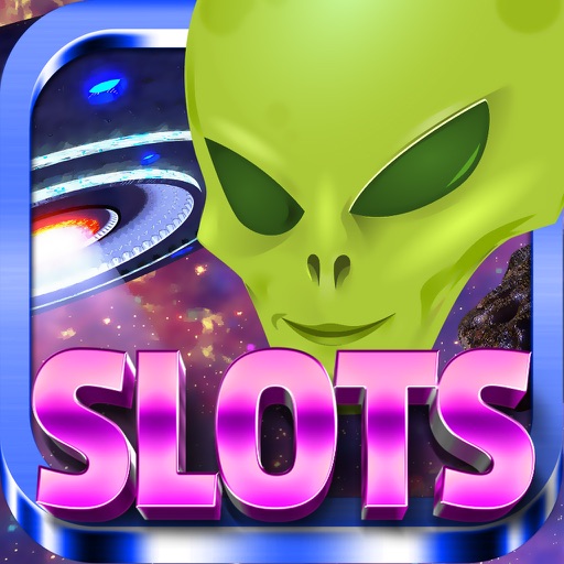 UFO Slots Alien Attack - Free 777 Casino Machine iOS App