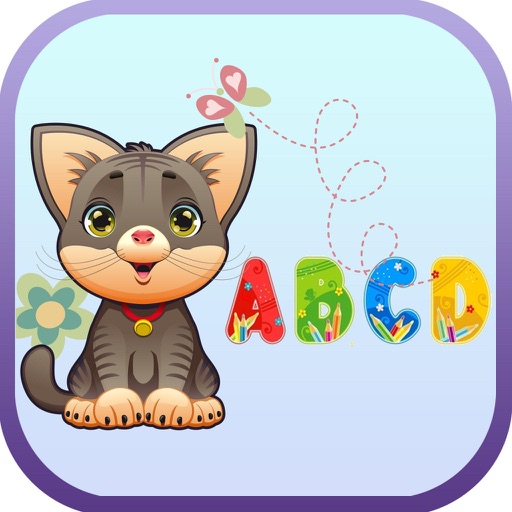 Alphabet ABC Cat Animal Writing Reading Vocabulary Icon