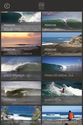 Surf Map Portugal screenshot 2