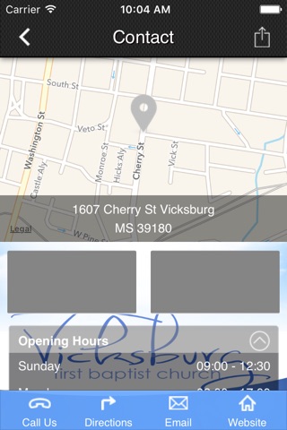 Vicksburg First Baptist Church screenshot 2
