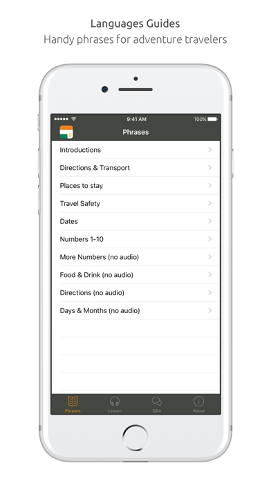 How to cancel & delete Hindi Language Guide & Audio - World Nomads from iphone & ipad 2