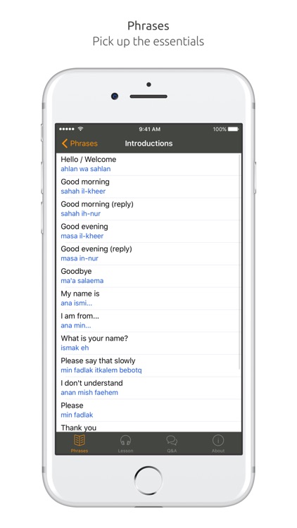 Arabic Language Guide & Audio - World Nomads screenshot-3