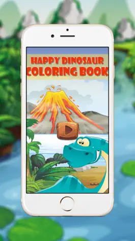 Game screenshot Happy Dinosaur Coloring Book For Kids mod apk