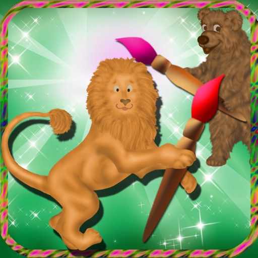 Draw With Wild Animals icon