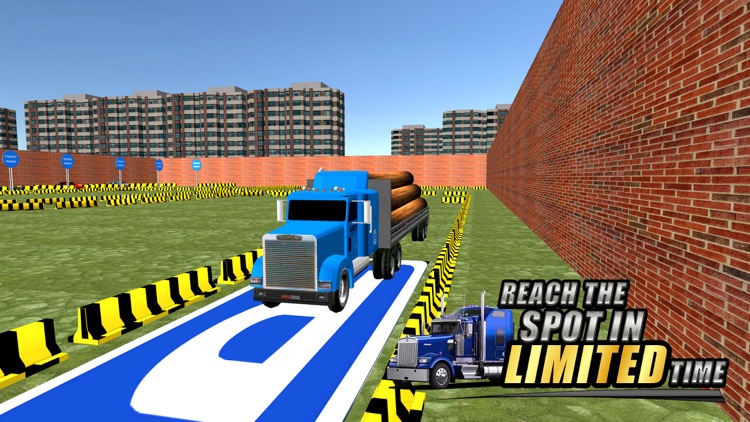 Truck Parking School & Driving Test Simulator screenshot-3