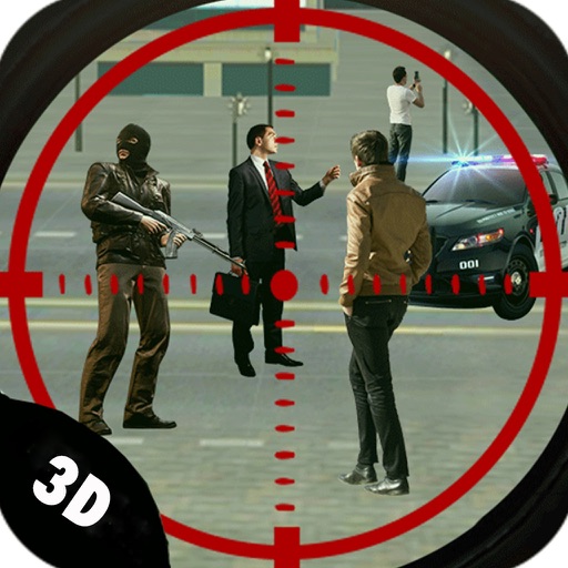 Modern kill Enemy Shooting 3d Icon