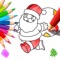 Christmas Coloring book For Kids Fun with beautiful christmas background music - this is a special christmas game edition of coloring pages prepared to celebrate Christmas time