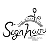 Sign hair