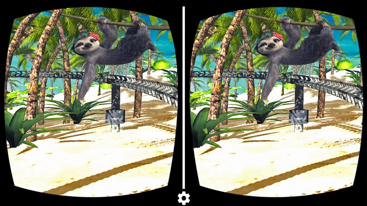 VR Desert Roller coaster : sky visit