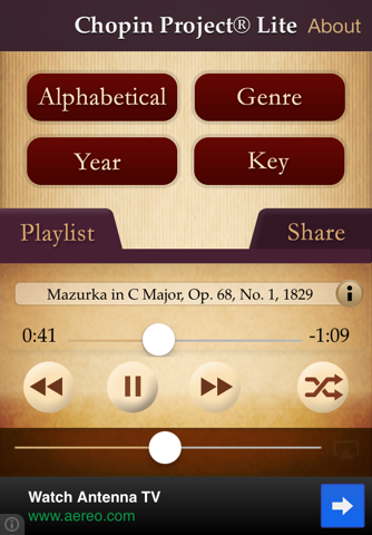 Chopin Project 2 Lite screenshot 2