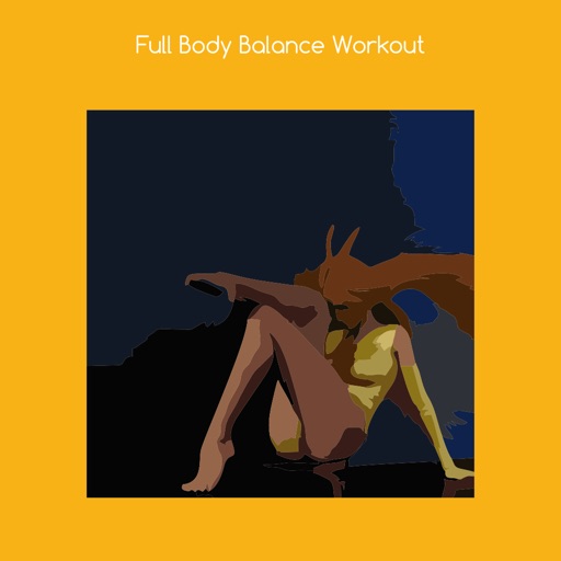 Full body balance workout icon