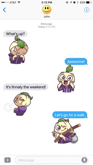 Ninja Onion Stickers(圖3)-速報App