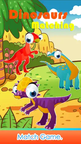 Game screenshot Dinosaurs Matching & Jigsaw Puzzles Games For Kids mod apk