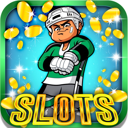 Hockey Puck Slots:Play on the hockey field iOS App