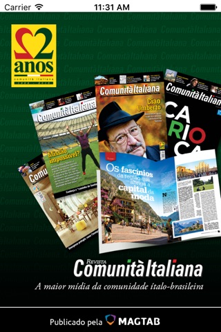 Revista Comunità Italiana screenshot 2