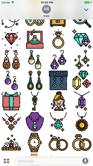 JewerlyMoji - Bling Bling Stickers(圖5)-速報App