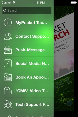 My Pocket Church Tech Support screenshot 2