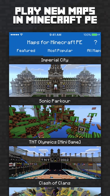Maps for Minecraft PE (Minecraft Maps)
