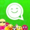 A huge collection of super cool Sticker/Emoticons is ready for you to enrich your WeChat Chat Experience
