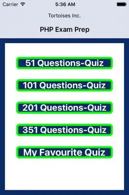Game screenshot PHP Quiz Questions mod apk