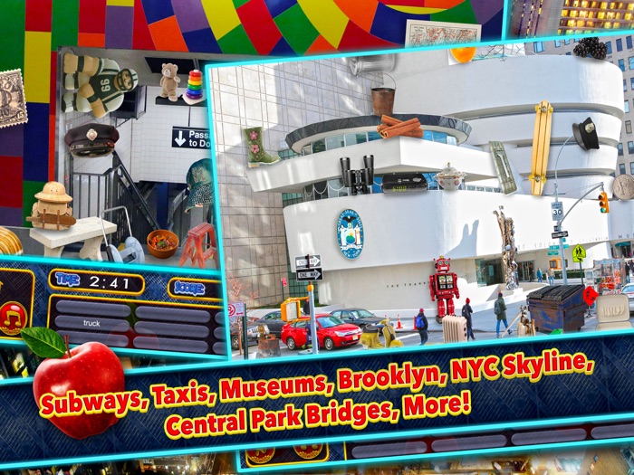 Hidden Objects New York City Object Time Spy Games