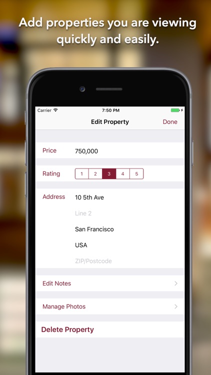 NextMove - Property Photos and Notes Database screenshot-3