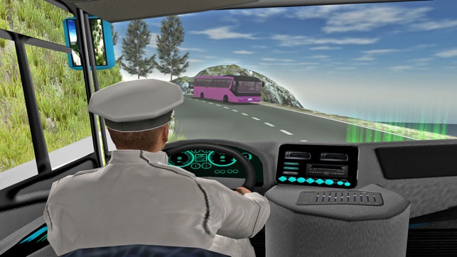 Offroad xe buýt giả lập: núi xe buýt lái xe 3D