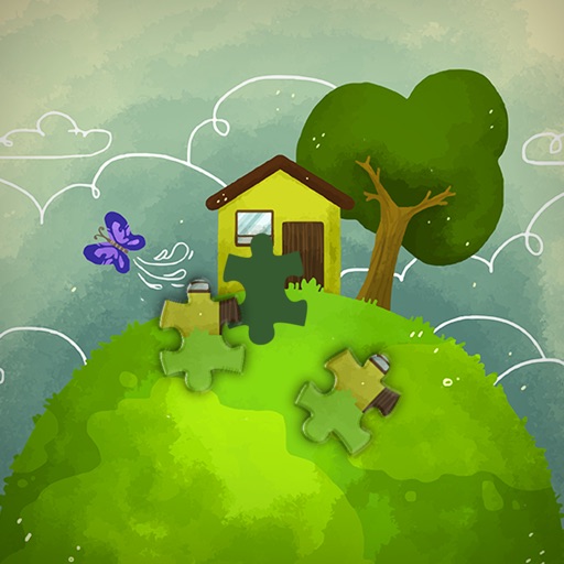 Dream House Jigsaw Puzzle Game Icon