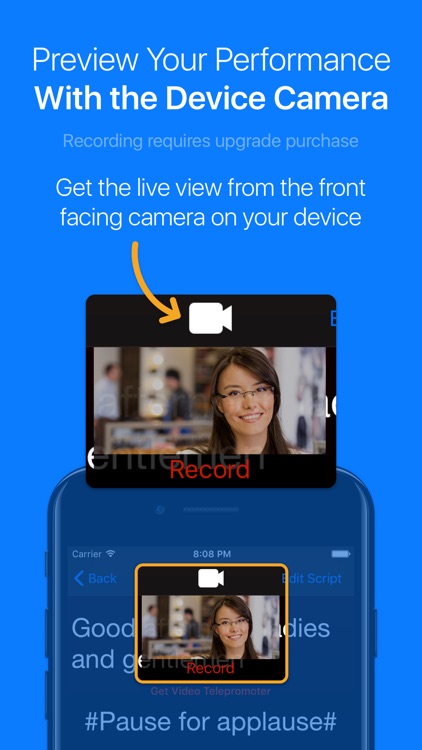 Teleprompter Lite – The Script & Lyric Prompter screenshot-3