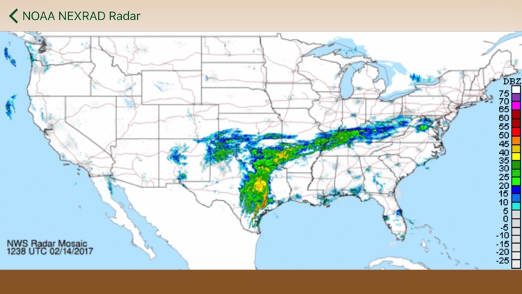 Instant NEXRAD NOAA Radar