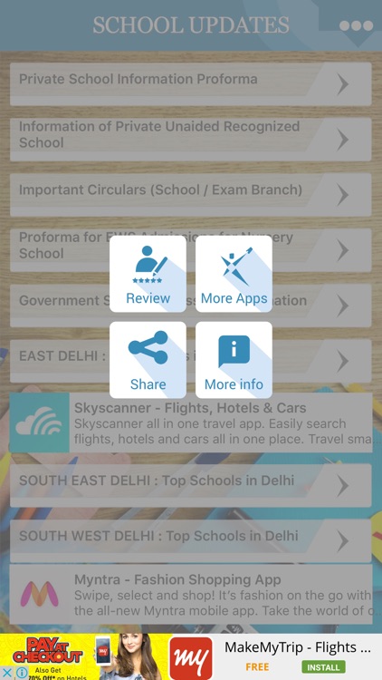 School Updates App screenshot-4