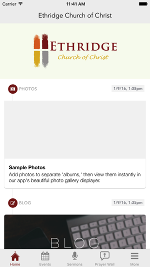 Ethridge Church of Christ(圖2)-速報App