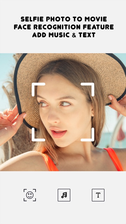 FaceMovie (face photo to video,add a music & text)