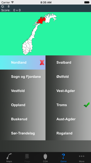 Norway County Maps and Capitals(圖3)-速報App