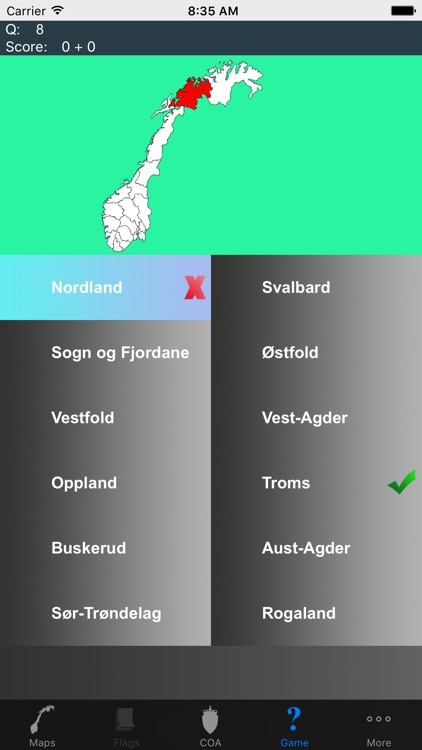 Norway County Maps and Capitals