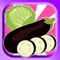 The Vegetables Shadow Drag and Drop Matching game and First words English Vocabulary Name of Vegetables,