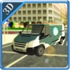 Milk Delivery Van - Minivan City Driving Game