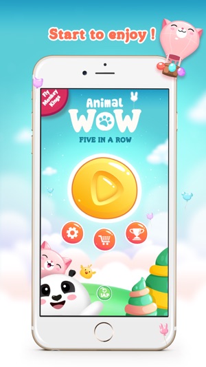 Animal Wow - Five in a row(圖4)-速報App