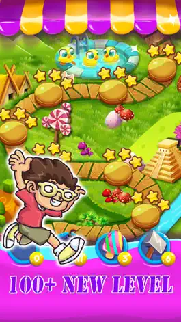 Game screenshot Candy gems with match 3 puzzle game apk