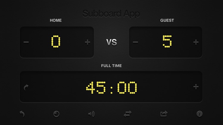 Subboard - Football Scoreboard