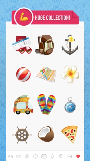 Travelmoji - Travel Emoji & Stickers for Travelers(圖2)-速報App