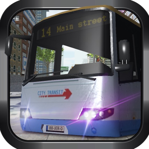 City Tourist Bus Simulator 3D Bus Parking Sim 2017 Icon