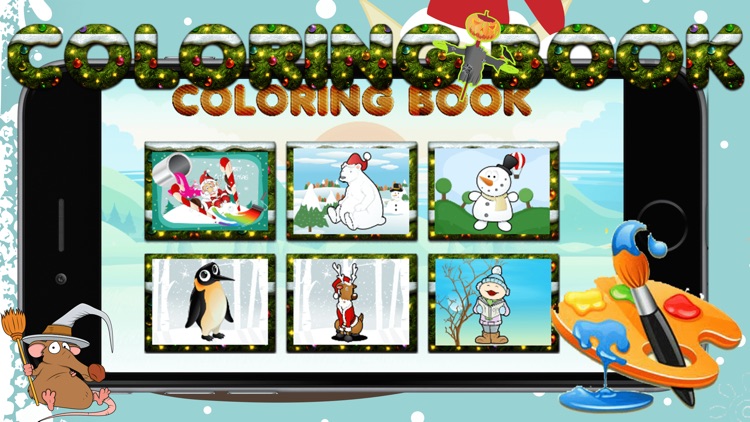 Snow World : drawing games for kids