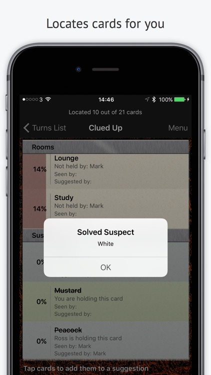Clued Up - Clue Board Game Solver screenshot-3