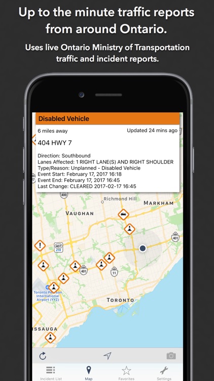 Ontario Roads - Traffic Reports & Cameras screenshot-0