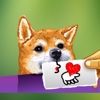 Funny Emoji Dog Sticker