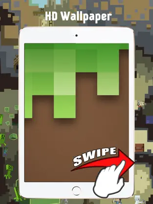 Resim 1 Cool Block Hero HD Fondos para Minecraft iphone