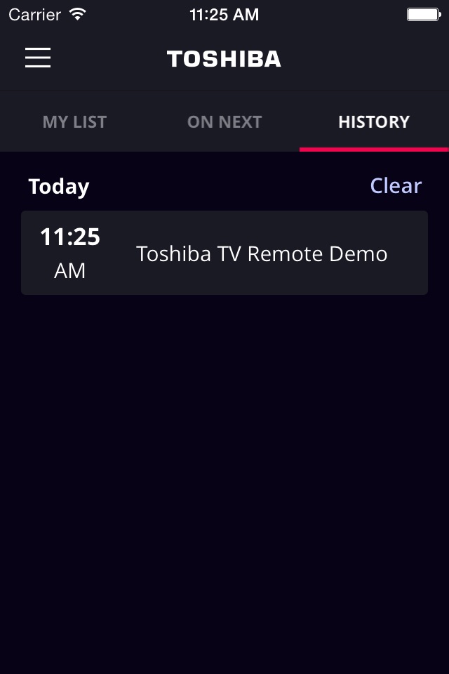 Toshiba Cast TV Remote screenshot 4