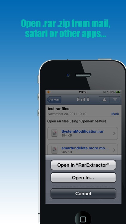 RarExtractor - Extract RAR, Zip files...