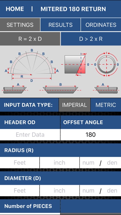 Miter Pipe Calculator screenshot-3